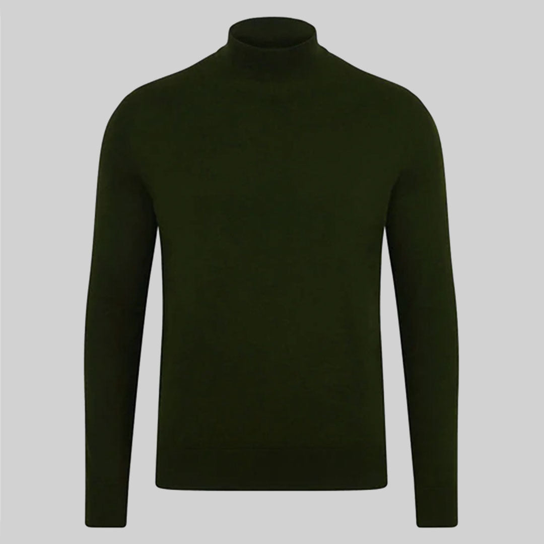 High Neck / army Green