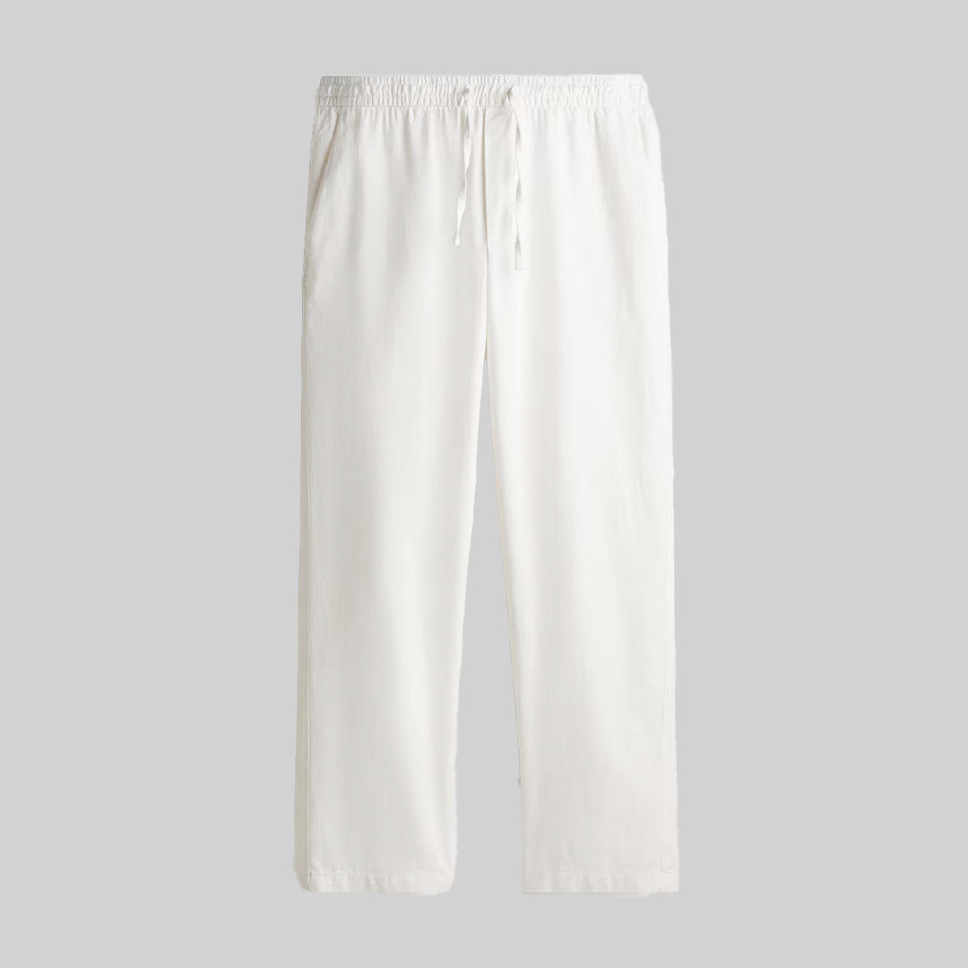 Linen Trousers / White