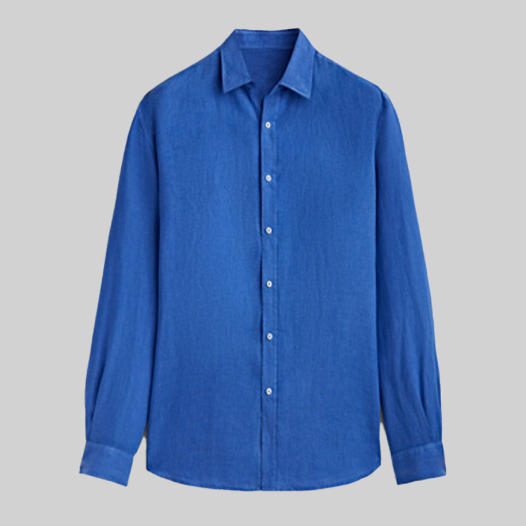 Linen Shirt / Navy