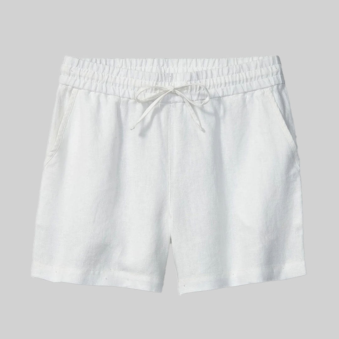 Linen Short / White