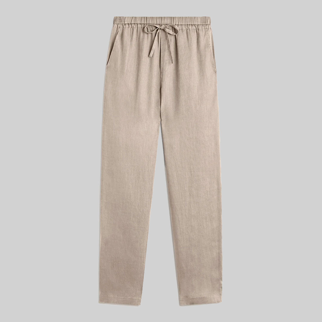 Linen Trousers / Biege