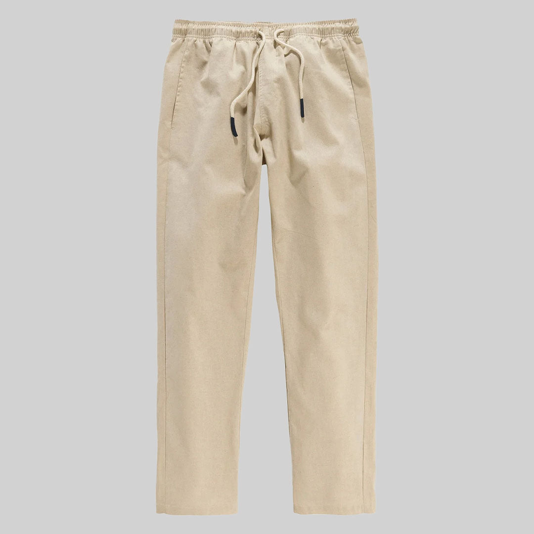 Linen Trousers / Beige