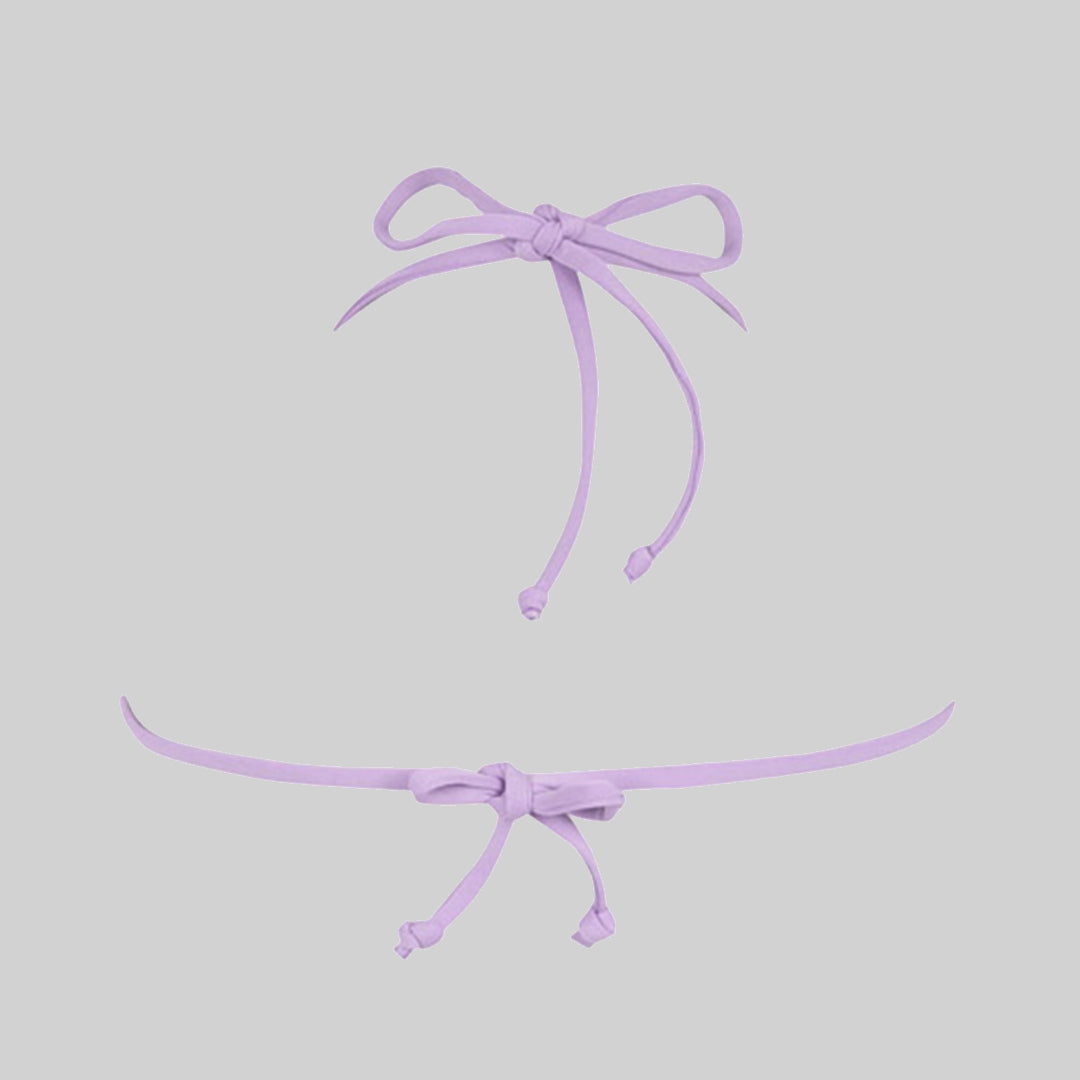 Bikini Top and Bottom / Purple