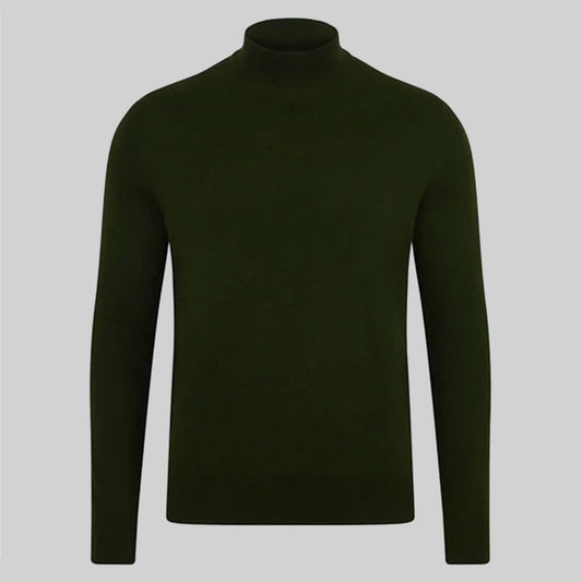 High Neck / army Green
