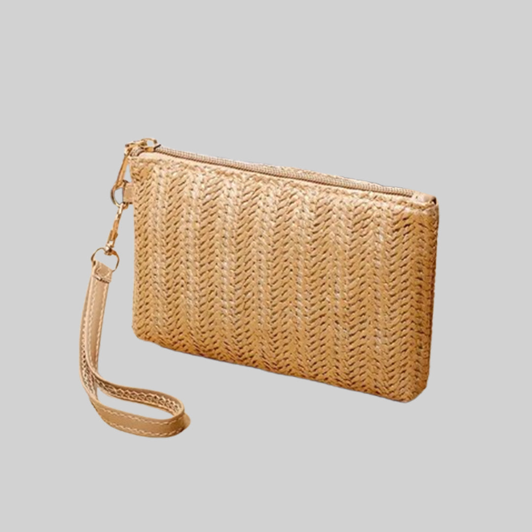 Straw Clutch Bag