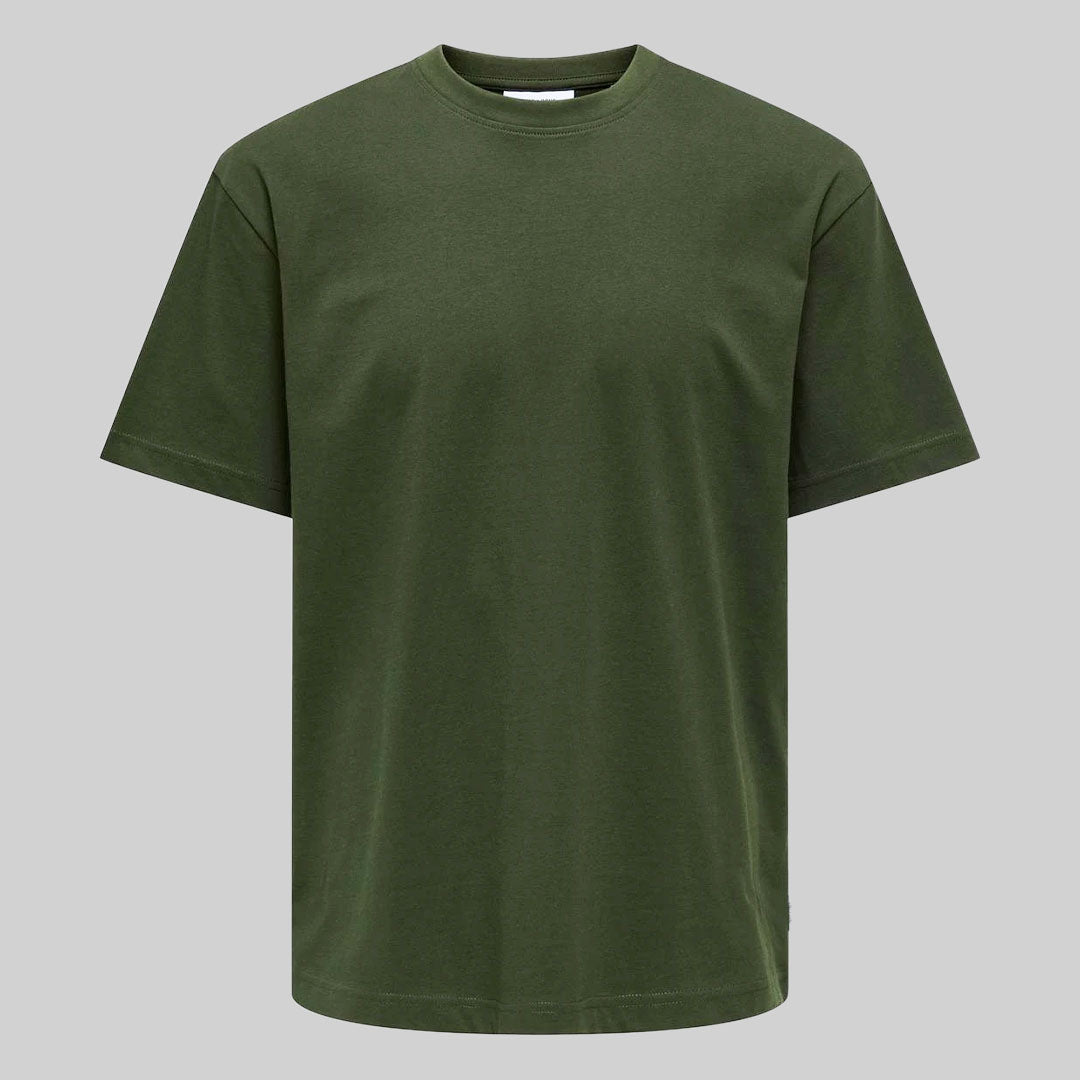 Basic T-shirt / Marine Green