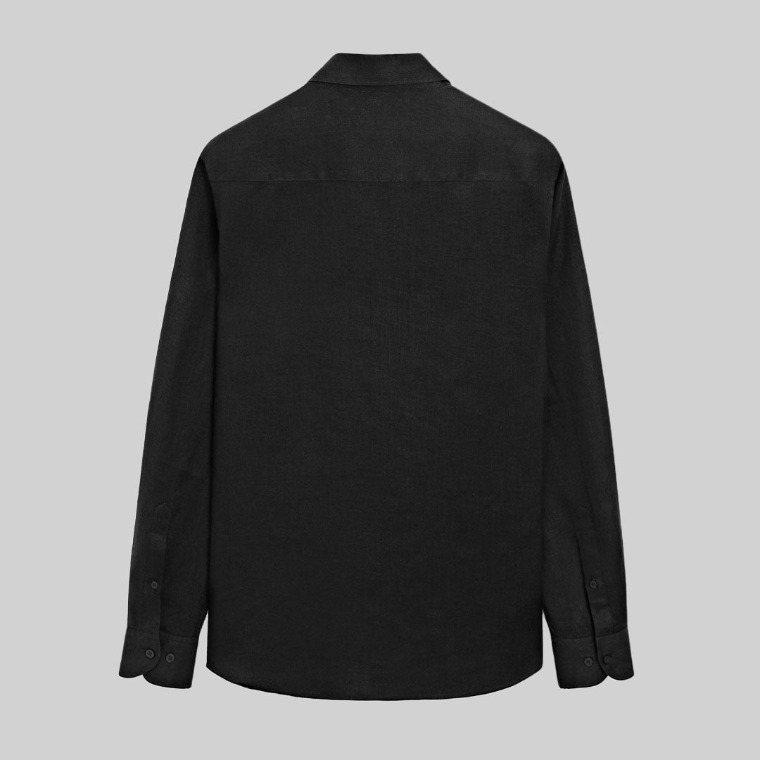 Linen Shirt / Black