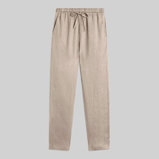 Linen Trousers / Biege