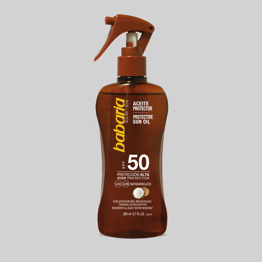 Babaria Tanning Oil SPF50 - 200ml
