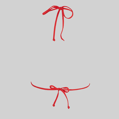Bikini Top and Bottom / Red