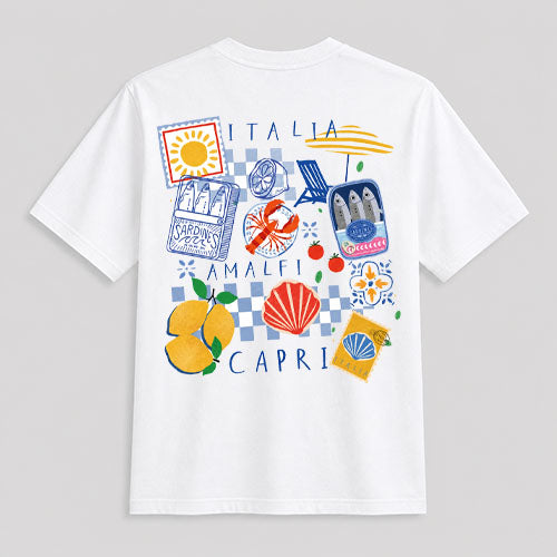 ITALI, AMALFI, CAPRI / White